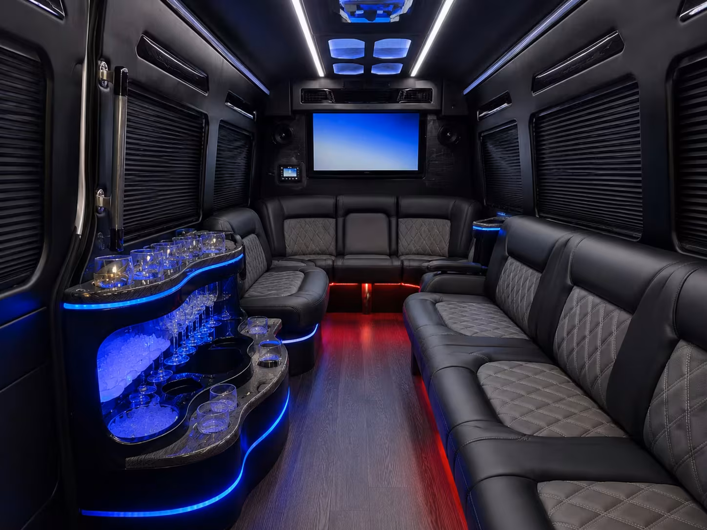 sprinter limousine inside
