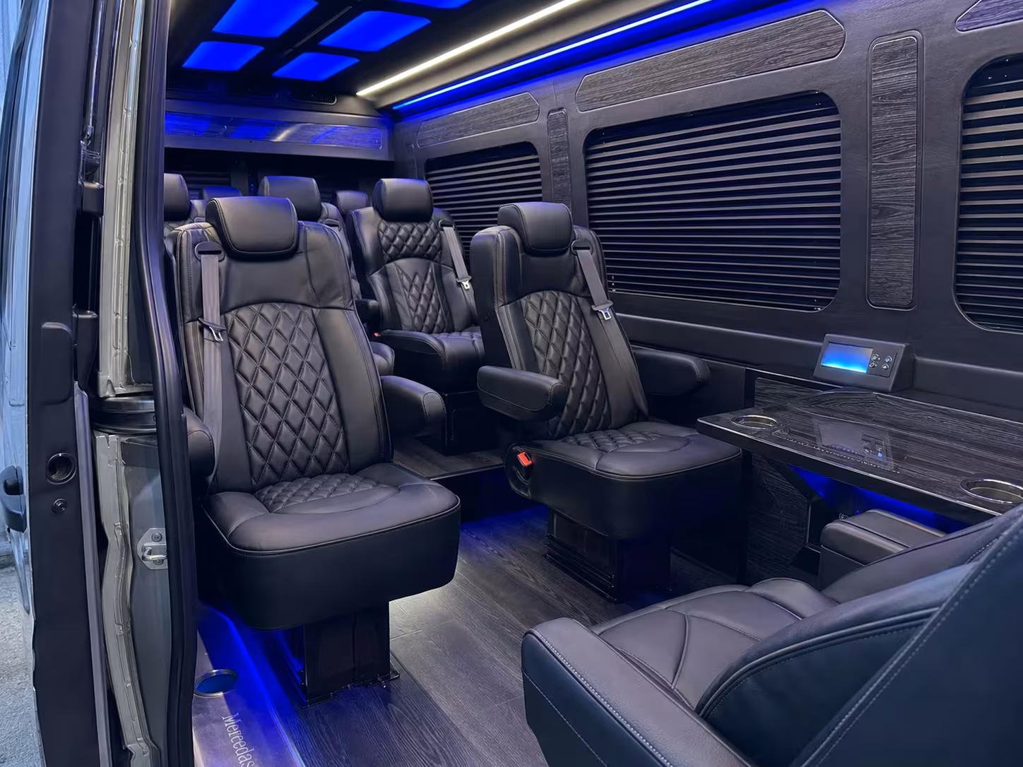 sprinter van transportation for groups and events across waterford