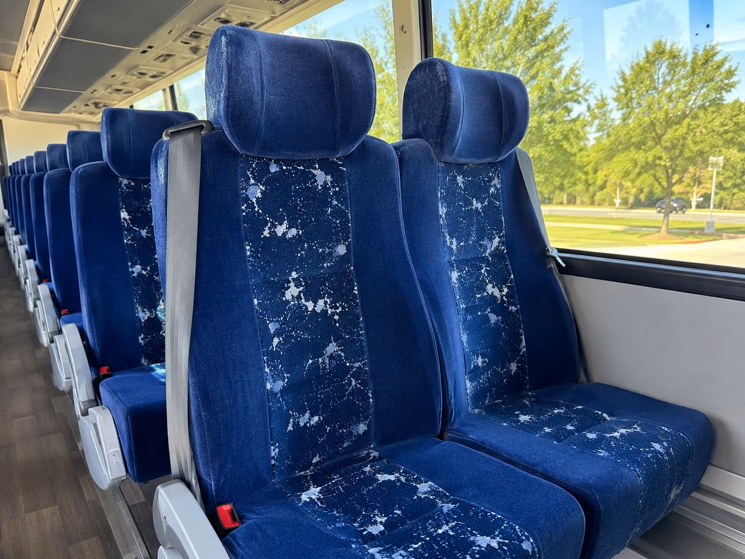 waterford charter bus rental inside