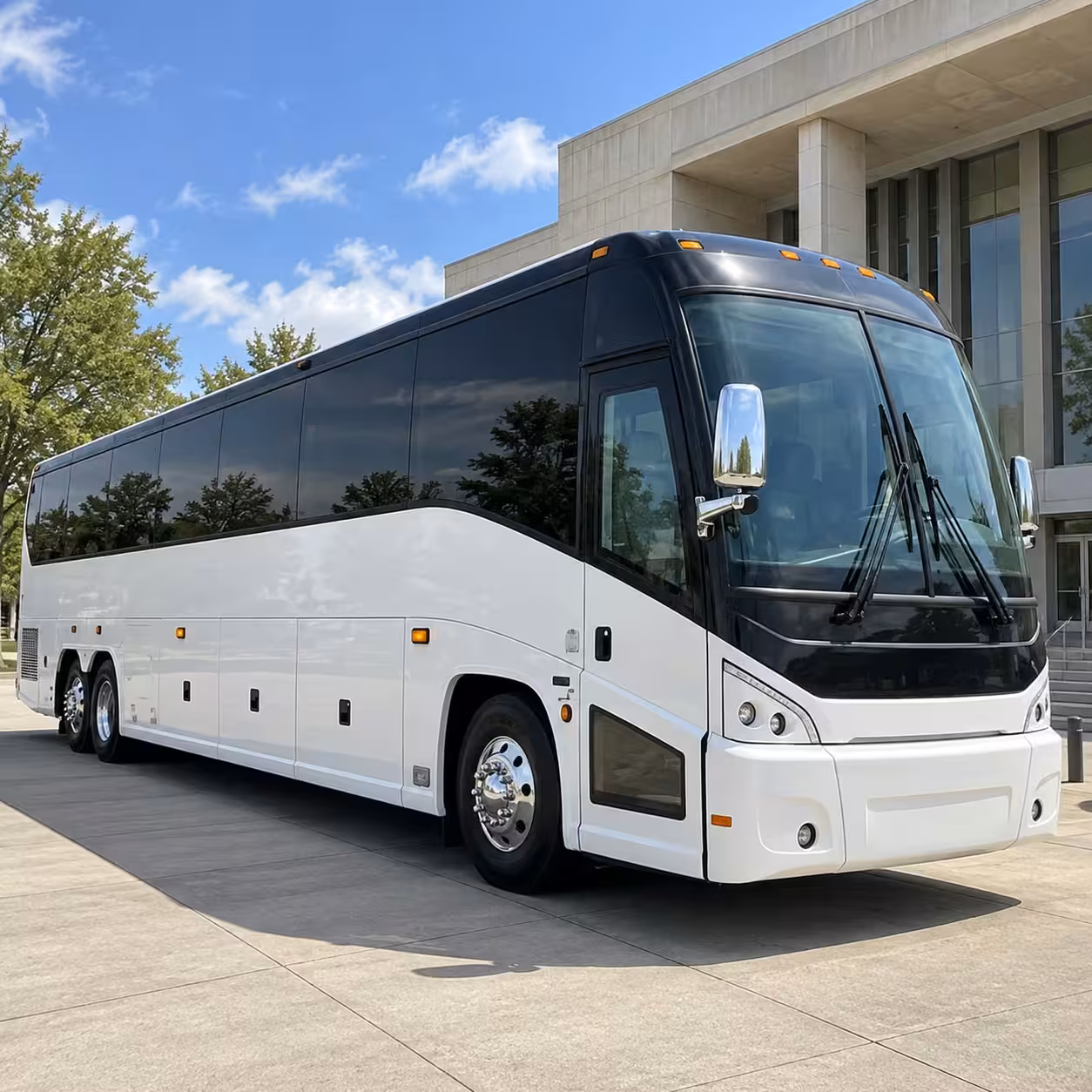 waterford town hall and municipal event charter bus rentals